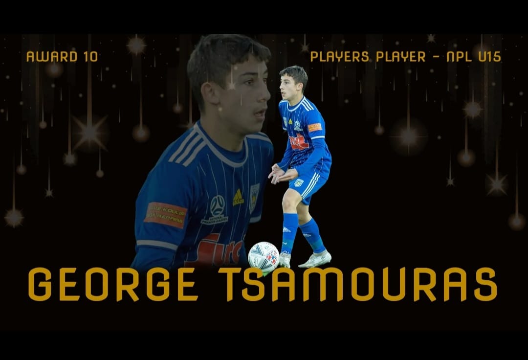 George Tsamouras Player's Player award