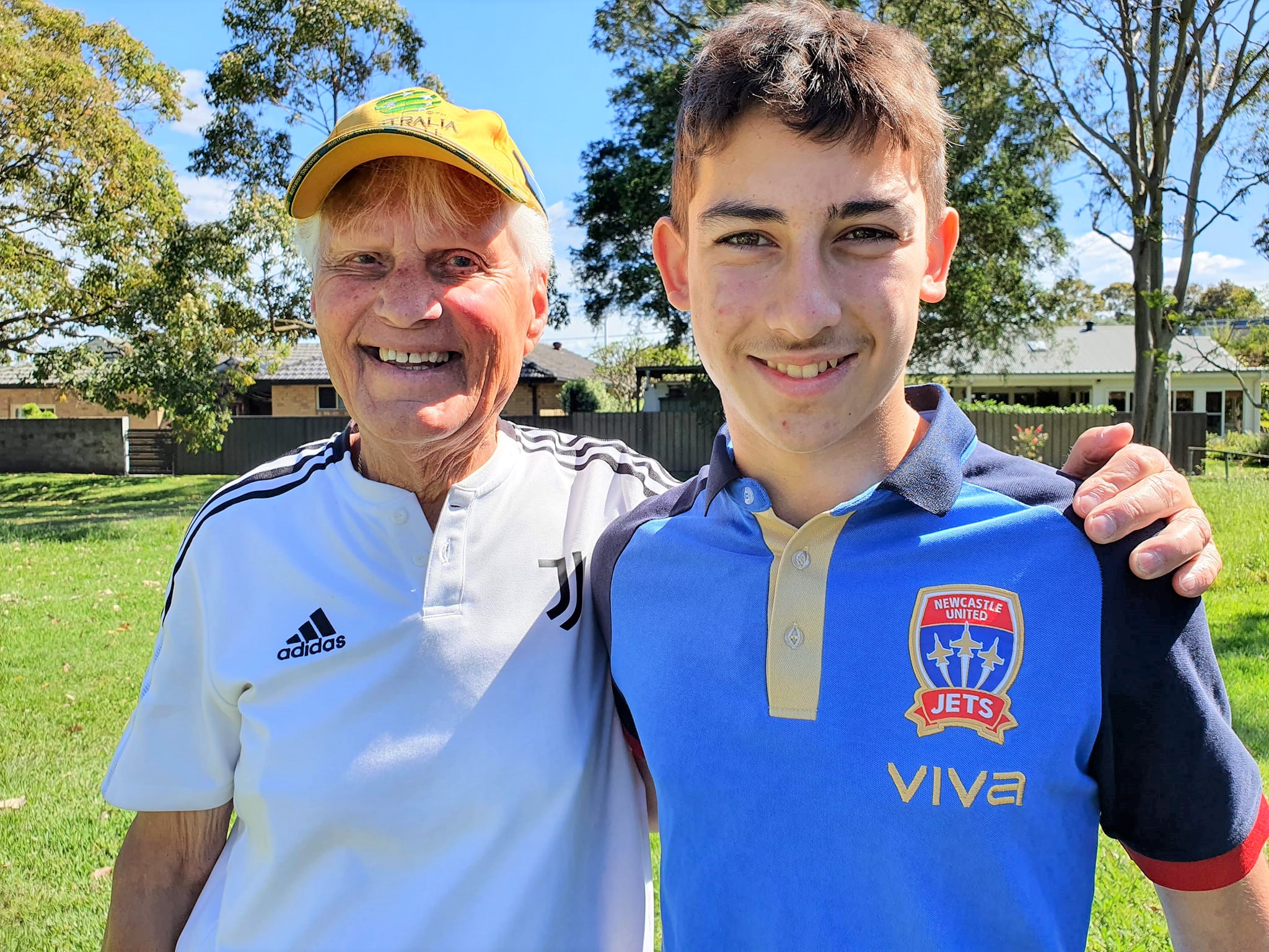Rale Rasic & U18s Newcastle Jet George Tsamouras (2)